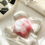 Ultra soft creamy texture blue glitter bear shape squishy - Image 11