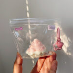 Ultra soft creamy texture blue glitter bear shape squishy - Image 12