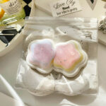 Ultra soft creamy texture blue glitter bear shape squishy - Image 13