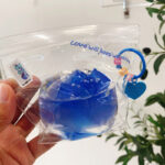 Ultra soft creamy texture blue glitter bear shape squishy - Image 18