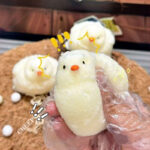 Furry Yellow Nested Duck and Chick Squishy Squeezable Stress Relief Sensory Fidget Toy - Image 7