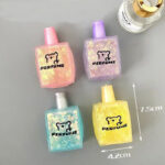 Transparent Gold Powder Perfume Bottle and Hand Cream Nail Polish Bottle Squishy - Image 6