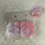 Ultra soft creamy texture blue glitter bear shape squishy - Image 6