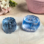 Ultra soft creamy texture blue glitter bear shape squishy - Image 5
