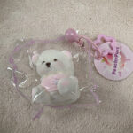 PeachyPuff Pink Big, Blue Small Cute Lina Bear Squishy - Image 3