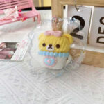 Knitted Lazy Bear Cup Squeeze Toy. Food-Grade Silicone. High Quility - Image 3