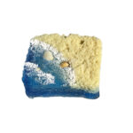 Realistic Ocean Sand Beach Stress Relief Hand Made Toast Squishy