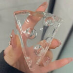 High Transparent Crystal Large Size Strawberry Pinch Stress-Relief Squichy. Girl's Top Pick - Image 3