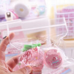 Variety Handmade Slow Bonded Ball Squishy- Lava Chocolate. Peach. Coffee - Image 2