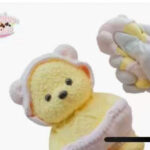 PeachyPuff Lina Bear in an overalls outfit Squishy - Image 2