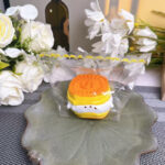 PeachyPuff Be Rich Coin Puppy Sandwich Style Squishy