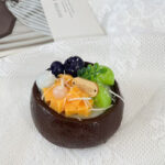 PeachyPuff Coconut bowl series dessert fruit clay squishy - Image 5