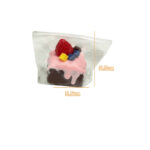 PeachyPuff Fudgy Rich Strawberry Brownie Squishy - Image 3