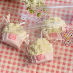 PeachyPuff Pink Buttery Puffy Popcorn Squishy - Image 5