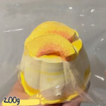 PeachyPuff yellow Peach pudding Taba Squishy