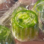 PeachyPuff handmade Delicious Matcha Pudding Taba Squishy