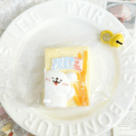 PeachyPuff Square Bricks Shape Pretzel Squishy