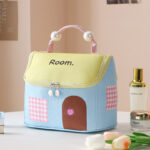 Waterproof Girl's House Makeup Bag - Image 2