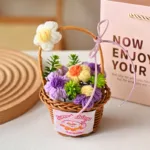 Knitted Yarn Flower Puff Series - Image 4