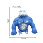 Colorful Stress-Relief Gorilla Squishy Toy - Image 8