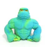 Colorful Stress-Relief Gorilla Squishy Toy - Image 5