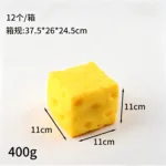 Large Cheese Stress Relief Squishy Toy