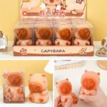 Snappy Capybara Inflatable Squishy – Slow-Rise Stress Relief Toy
