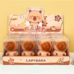 Snappy Capybara Inflatable Squishy – Slow-Rise Stress Relief Toy