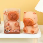 Snappy Capybara Inflatable Squishy – Slow-Rise Stress Relief Toy