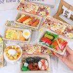 Sushi Bento Squishy Play Set – Fake Food Sensory Toys