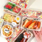 Sushi Bento Squishy Play Set – Fake Food Sensory Toys