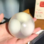 Mochi Dumpling Crispy Squishy Balls – Sesame & Strawberry