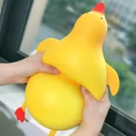 Jumbo Rubber Duck Squishy – Giant Slow-Rise Stress Toy