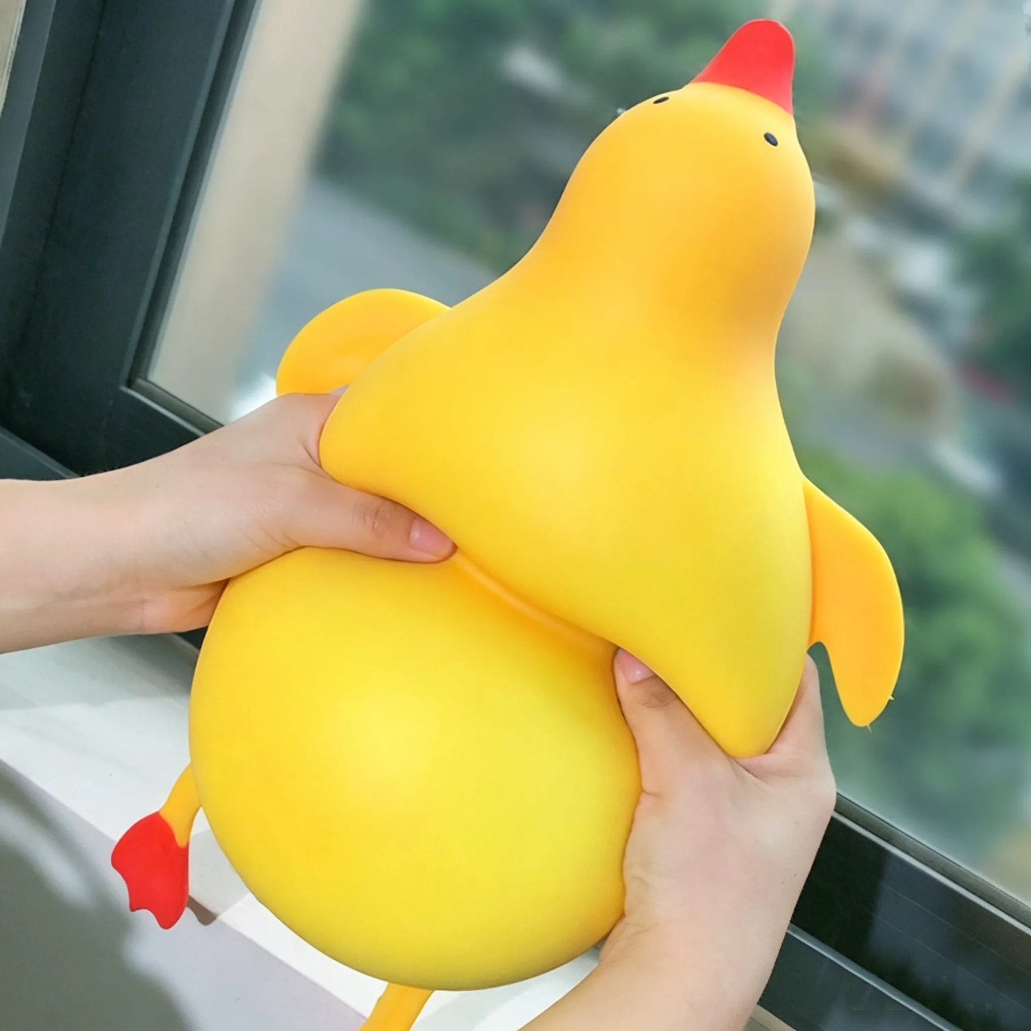 Jumbo Rubber Duck Squishy – Giant Slow-Rise Stress Toy