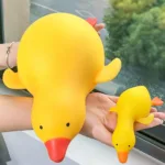 Jumbo Rubber Duck Squishy – Giant Slow-Rise Stress Toy