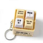 'Answer Me!' Voice Button Keychain – Funny Talking Fidget Toy