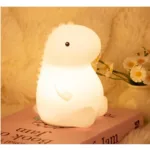 Silicone Tap-Tap Night Light – Cute Bedside Lamp for Kids