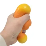 Golden Cruller Fried Dough Stick Squishy – Breakfast Squeeze Toy