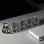Light-Up Fidget Button Keychain – Clicky Stress Relief Gadget