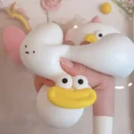Jumbo Daifuku Mochi Squishy – Googly-Eyed Stress Ball